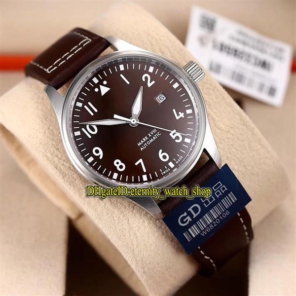 4 color mark xviii pilot 327003 brown date dial japan miyota 821a automatic mechanical mens watch 316l steel case leather band spo301b, Slivery;brown
4 color mark xviii pilot 327003 brown date dial japan miyota 821a automatic mechanical mens watch 316l steel case leather band spo301b, Slivery;brown