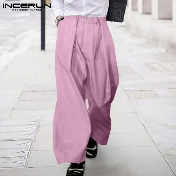 pants fashion men wide leg pants solid color 2022 lace up joggers streetwear casual trousers loose leisure pantalones hombre incerun, Black
pants fashion men wide leg pants solid color 2022 lace up joggers streetwear casual trousers loose leisure pantalones hombre incerun, Black