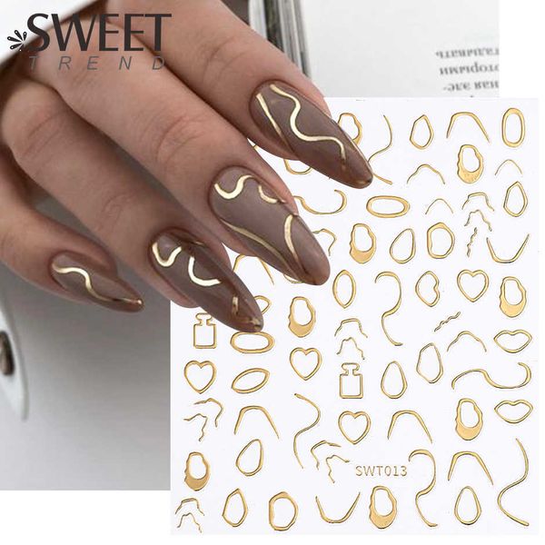 stickers decals 3d bronzing gold stripe line stickers for nails irregular frame marble design nail art decoration decals sliders manicure fo, Black
stickers decals 3d bronzing gold stripe line stickers for nails irregular frame marble design nail art decoration decals sliders manicure fo, Black