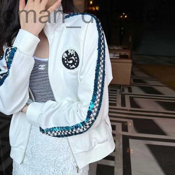 women's jackets designer coat women's 2023 spring and autumn heavy industry embroidery sequin long sleeve loose standing collar co, Black;brown
women's jackets designer coat women's 2023 spring and autumn heavy industry embroidery sequin long sleeve loose standing collar co, Black;brown