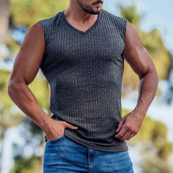 men' tank casual sleeveless v neck tank men fashion solid ribbed sports vest pullover spring summer streetwear leisure men' ca, White;black
men' tank casual sleeveless v neck tank men fashion solid ribbed sports vest pullover spring summer streetwear leisure men' ca, White;black
