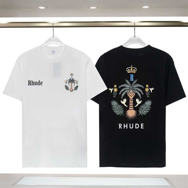 36% off fashion rhude micro label island coconut tree printing short t-shirt for men and women street loose half sleeve, White;black
36% off fashion rhude micro label island coconut tree printing short t-shirt for men and women street loose half sleeve, White;black