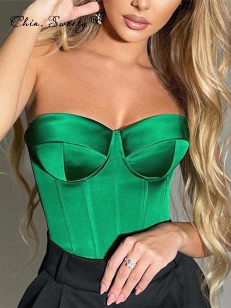tanks backless corset y2k women solid sleeveless tube female vest 2022 summer skinny party club strapless camis clothes, Black;white
tanks backless corset y2k women solid sleeveless tube female vest 2022 summer skinny party club strapless camis clothes, Black;white