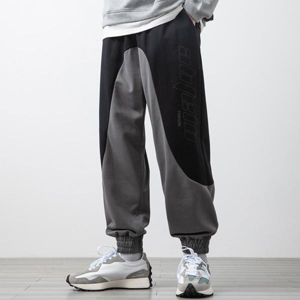 pants 2020 new spring fashion patchwork loose sweatpants men joggers sportswear casual harem pants plus size m5xl, Black
pants 2020 new spring fashion patchwork loose sweatpants men joggers sportswear casual harem pants plus size m5xl, Black