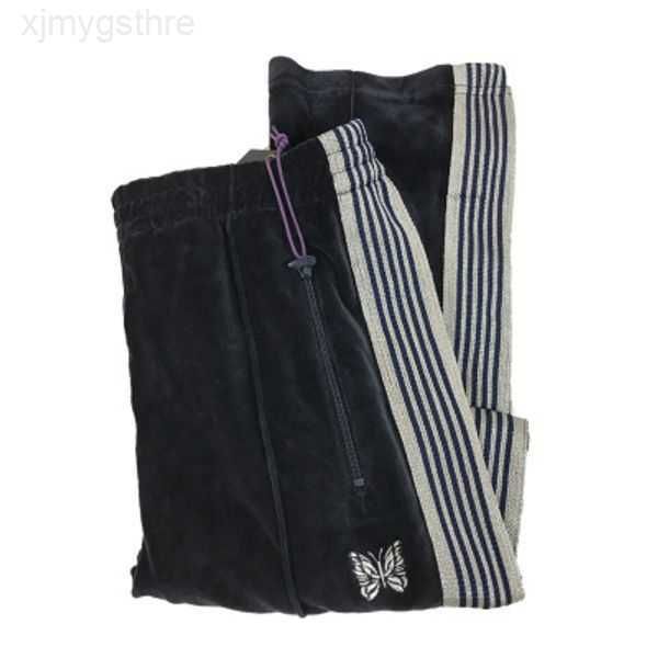 17 colors mens designer pants needles butterfly embroidery velvet side stripes breasted retro casual trousers fashion sweatpants 2ryq6, Black
17 colors mens designer pants needles butterfly embroidery velvet side stripes breasted retro casual trousers fashion sweatpants 2ryq6, Black