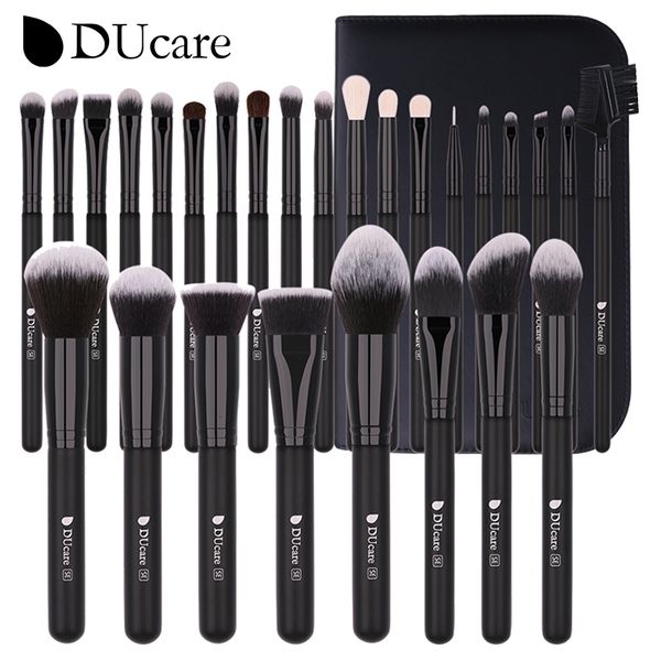 makeup tools ducare black makeup brush professional eyeshadow foundation powder soft synthetic hair brushes brochas maquillaje 230421
makeup tools ducare black makeup brush professional eyeshadow foundation powder soft synthetic hair brushes brochas maquillaje 230421