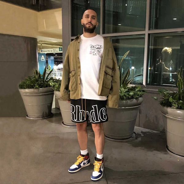 designer clothing rhude track mesh loose ins trendy street capris versatile casual sports shorts men couples joggers sportswear beach fitnes, White;black
designer clothing rhude track mesh loose ins trendy street capris versatile casual sports shorts men couples joggers sportswear beach fitnes, White;black