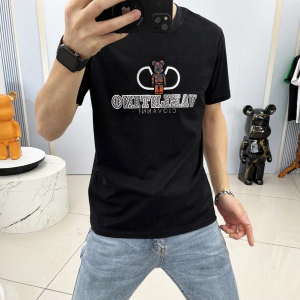 men's t-shirts mens designer short sleeved t-shirt, men's mercerized cotton, large size men's clothing, european and american, White;black
men's t-shirts mens designer short sleeved t-shirt, men's mercerized cotton, large size men's clothing, european and american, White;black