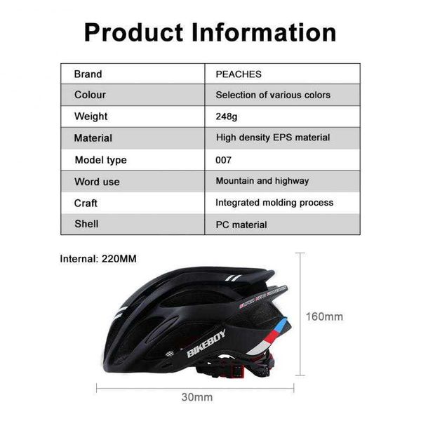 Image of Cycling Helmets BIKEBOY Ultralight Helmet Cycling Mtb Bicycle Helmet For Men Women Capacete Ciclismo Mountain Bike Sport Special Bicycle Helmets J230422