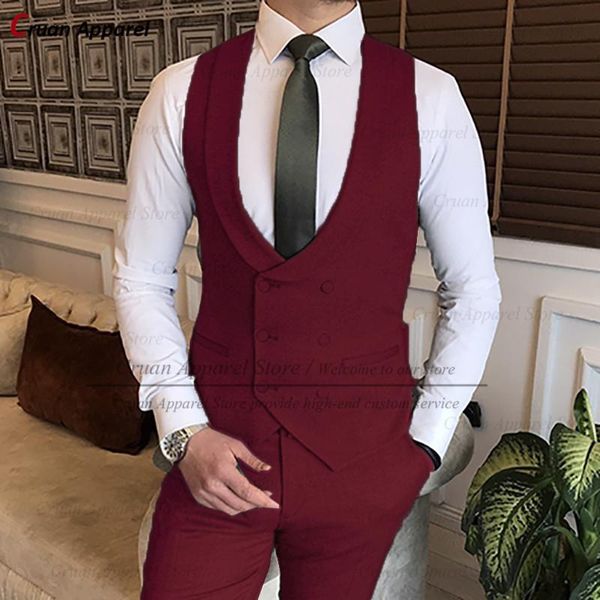 blazers shawl lapel men vest suit solid color classic double breasted uneck business waistcoat wedding groom man sleeveless jacket, White;black
blazers shawl lapel men vest suit solid color classic double breasted uneck business waistcoat wedding groom man sleeveless jacket, White;black