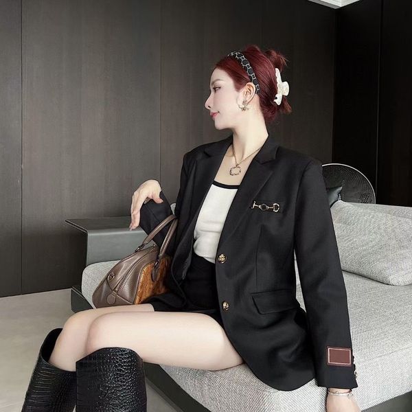 womens designer suits clothes blazers jackets with letters spring autumn released jacket ca132, White;black
womens designer suits clothes blazers jackets with letters spring autumn released jacket ca132, White;black