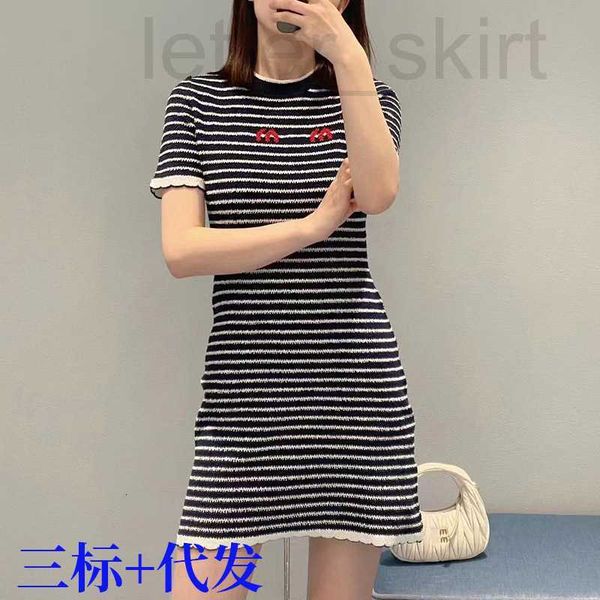 casual dresses designer 2023 spring/summer new french navy stripes sweet temperament knitted dress girl w5ox, Black;gray
casual dresses designer 2023 spring/summer new french navy stripes sweet temperament knitted dress girl w5ox, Black;gray