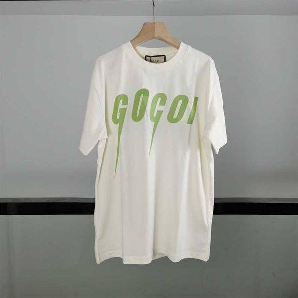 26% off self-designed gujia summer green lightning blade print couple short sleeve t-shirt men's loose fit, White;black
26% off self-designed gujia summer green lightning blade print couple short sleeve t-shirt men's loose fit, White;black