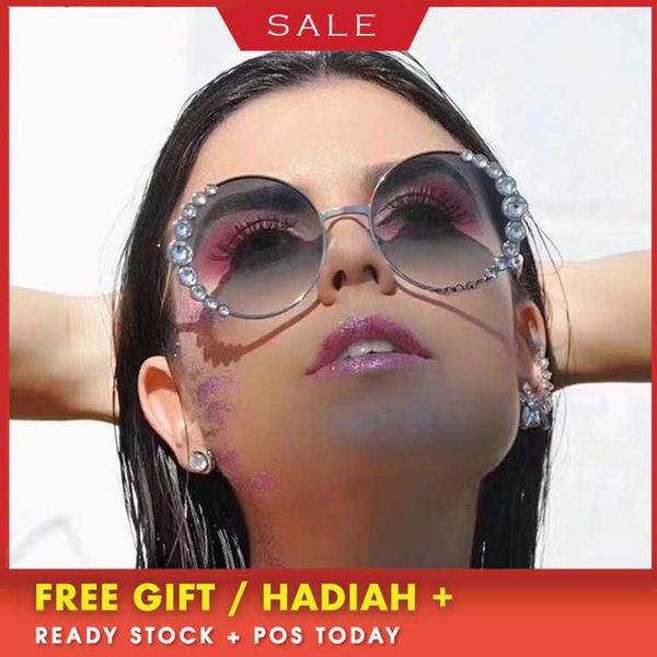 luxury designer brand sunglasses uv400 f family's new fashion diamond rimmed round frame wu jinyan's same ff0324, White;black
luxury designer brand sunglasses uv400 f family's new fashion diamond rimmed round frame wu jinyan's same ff0324, White;black