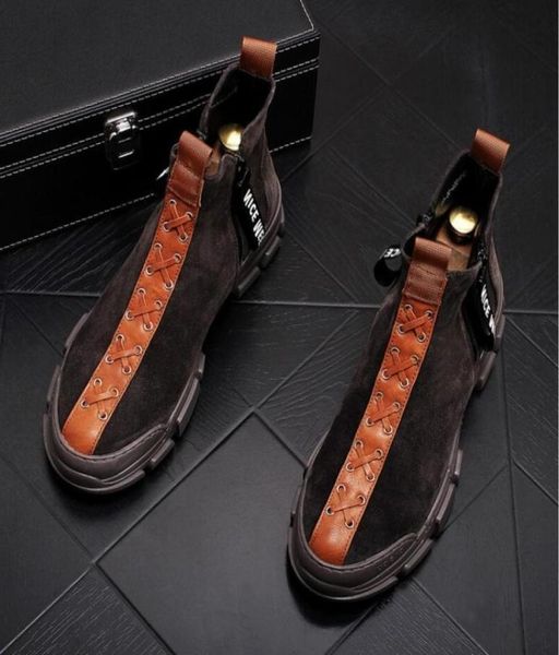 high new fall martin boots trendy man with snowshoes casual youth ankle boot men039s leather shoes b579332966, Black
high new fall martin boots trendy man with snowshoes casual youth ankle boot men039s leather shoes b579332966, Black