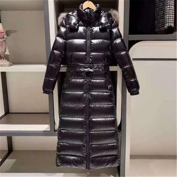 parkas 2022 winter womens down jackets warm 90% quality white duck down coat belt fox fur collar lady hoodies female super long parkas, Black
parkas 2022 winter womens down jackets warm 90% quality white duck down coat belt fox fur collar lady hoodies female super long parkas, Black