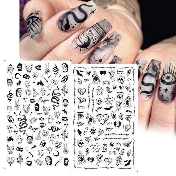 stickers decals 1sheet black snake 3d nail art decals sticker anime eyes grils leaves butterfly adhesive polish slider nail tattoo jif792801
stickers decals 1sheet black snake 3d nail art decals sticker anime eyes grils leaves butterfly adhesive polish slider nail tattoo jif792801