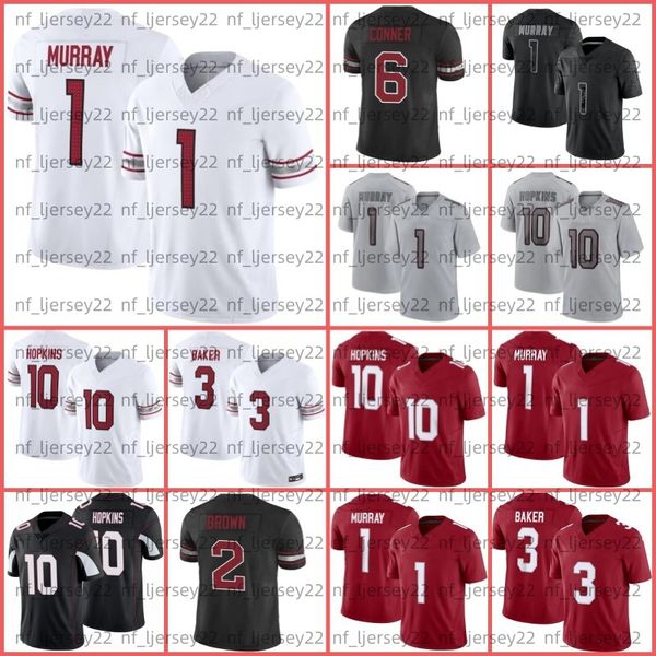 kyler murray 1 football jersey j.j. watt conner budda baker a.j. green zach ertz isaiah simmons larry fitzgerald pat tillman moore, Black;red
kyler murray 1 football jersey j.j. watt conner budda baker a.j. green zach ertz isaiah simmons larry fitzgerald pat tillman moore, Black;red
