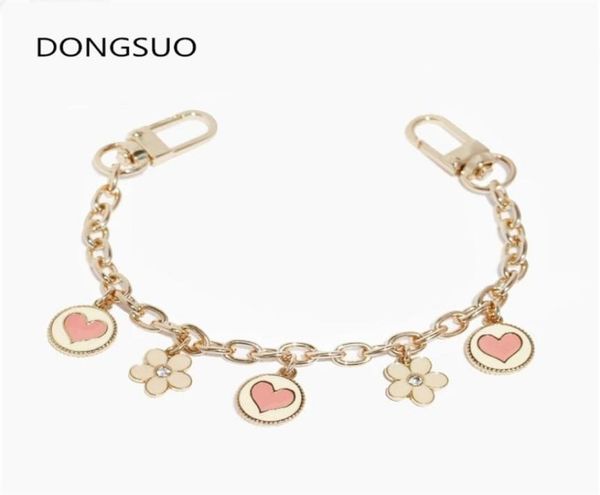 designer chain strap flower charms gold silver metal chain ornament handbag bag purse replacement accessories 2204238419185, Black
designer chain strap flower charms gold silver metal chain ornament handbag bag purse replacement accessories 2204238419185, Black
