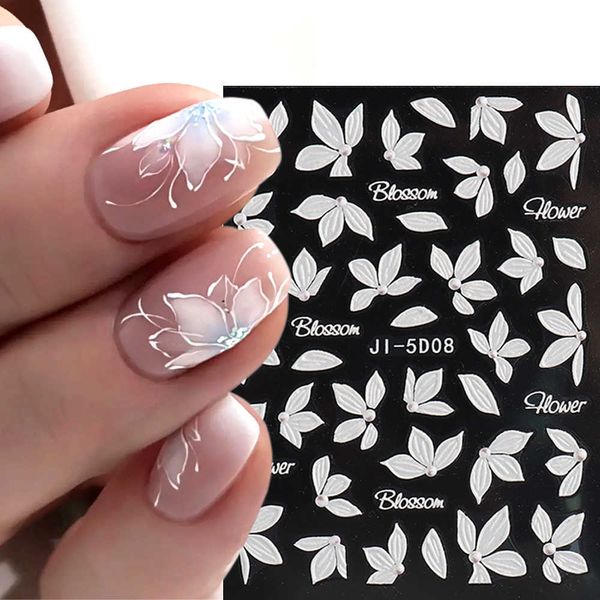 stickers decals embossed 5d nail stickers elegant white acrylic flowers sliders for nails floral petals decor cherry blossom decals glji5d08, Black
stickers decals embossed 5d nail stickers elegant white acrylic flowers sliders for nails floral petals decor cherry blossom decals glji5d08, Black