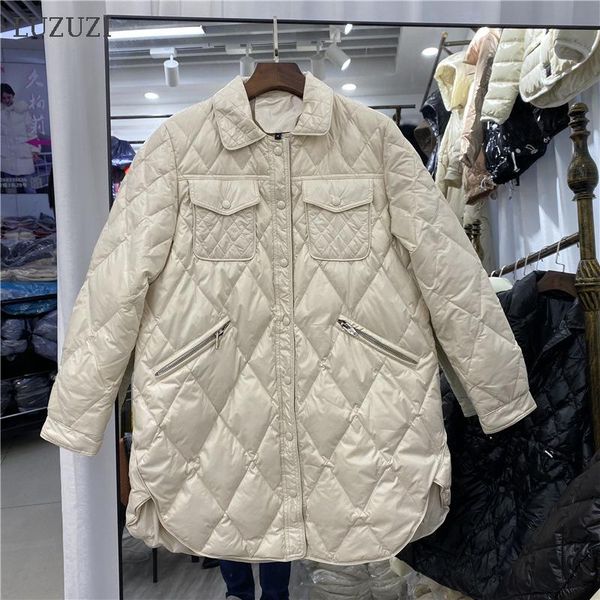 parkas luzuzi 2022 new winter ultra light 90% white duck down jacket long sleeve warm coat female casual single breasted puffer parkas, Black
parkas luzuzi 2022 new winter ultra light 90% white duck down jacket long sleeve warm coat female casual single breasted puffer parkas, Black