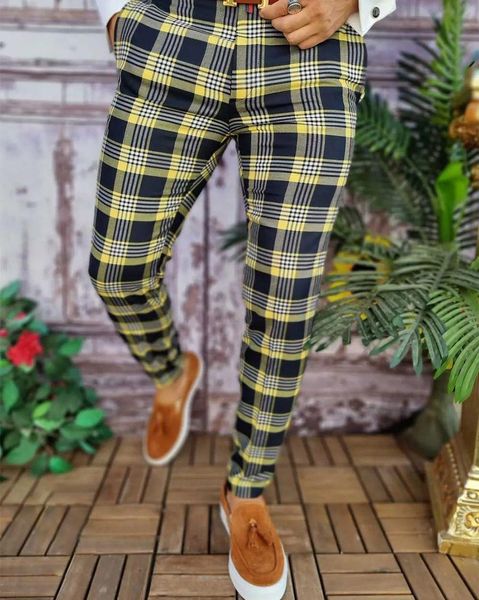 blazers business casual plaid pants men straight cut checkered pants fashion print slim fit pants trend cool multicolor suit trousers, White;black
blazers business casual plaid pants men straight cut checkered pants fashion print slim fit pants trend cool multicolor suit trousers, White;black