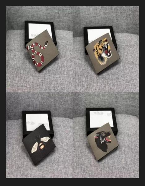 2022 men animal short wallet leather black snake tiger bee wallets women style purse wallet card holders with gift bo4619641, Red;black
2022 men animal short wallet leather black snake tiger bee wallets women style purse wallet card holders with gift bo4619641, Red;black