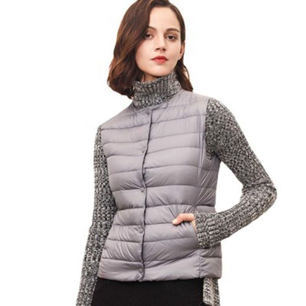 parkas 2021 new ladies down vest women short lightweight down jacket vest inner wear, Black
parkas 2021 new ladies down vest women short lightweight down jacket vest inner wear, Black