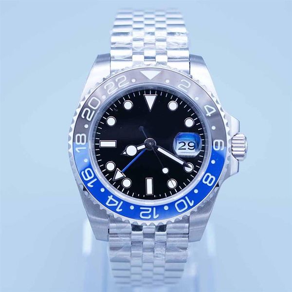 st9 super u1 men 3866 watch automatic movement batgirl black blue ceramic sapphire dial master 2 jubilee bracelet wristwatch mens 262s, Slivery;brown
st9 super u1 men 3866 watch automatic movement batgirl black blue ceramic sapphire dial master 2 jubilee bracelet wristwatch mens 262s, Slivery;brown