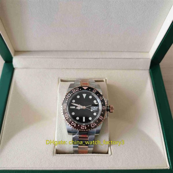 gm maker super quality mens watch cal 3186 movement 40mm gmt 126715 126711chnr ceramic 18k rose gold watches mechanica234x, Slivery;brown
gm maker super quality mens watch cal 3186 movement 40mm gmt 126715 126711chnr ceramic 18k rose gold watches mechanica234x, Slivery;brown