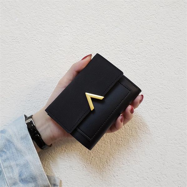 designer new v korean wallet female short paragraph wild student wallet lady card bag three fold coin purse wallet trend sh261q, Red;black
designer new v korean wallet female short paragraph wild student wallet lady card bag three fold coin purse wallet trend sh261q, Red;black