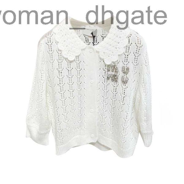 women's knits & tees designer knitted sweater for women in spring and autumn season 23, niche design sense, celebrity diamond inlaid kn, White
women's knits & tees designer knitted sweater for women in spring and autumn season 23, niche design sense, celebrity diamond inlaid kn, White