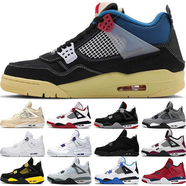 2021 jumpman 4 4s fire red basketball shoes black cat sail cool grey og bred white cement mens trainers sports sneakers size 40-47, White;red
2021 jumpman 4 4s fire red basketball shoes black cat sail cool grey og bred white cement mens trainers sports sneakers size 40-47, White;red