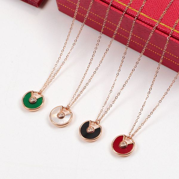 high edition designer necklace amulet charms pendant necklace for women girls ladies 316l titanium steel wedding love jewelry collares colli, Silver
high edition designer necklace amulet charms pendant necklace for women girls ladies 316l titanium steel wedding love jewelry collares colli, Silver
