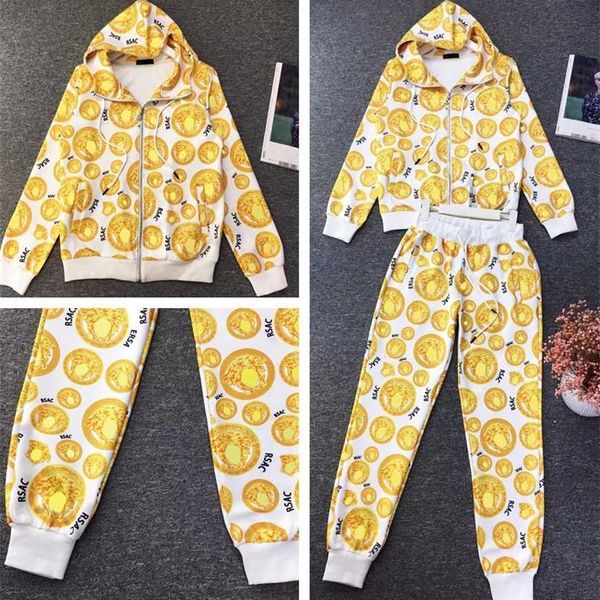 32% off spring and autumn pure cotton sports women's small fragrance style end casual two piece set european goods trend, White
32% off spring and autumn pure cotton sports women's small fragrance style end casual two piece set european goods trend, White