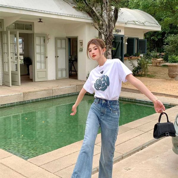 32% off summer new fashion three home cloth patch rose style simple and versatile short sleeve, White
32% off summer new fashion three home cloth patch rose style simple and versatile short sleeve, White