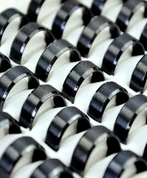 whole 50pcs 316l stainless steel rings style band fashion black plain flat jewelry finger ring men women acier edelstahlringe6355884, Silver
whole 50pcs 316l stainless steel rings style band fashion black plain flat jewelry finger ring men women acier edelstahlringe6355884, Silver