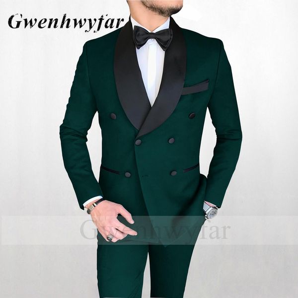 blazers gwenhwyfar groomsmen wedding suits dark green 2022 new double breasted shawl lapel blazer pants men's formal prom suits 2 piece, White;black
blazers gwenhwyfar groomsmen wedding suits dark green 2022 new double breasted shawl lapel blazer pants men's formal prom suits 2 piece, White;black