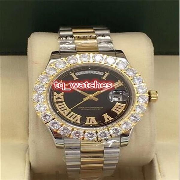 black dial men's watches luxury fashion boutique prong set diamond watch global popular automatic mechanical watch243g, Slivery;brown
black dial men's watches luxury fashion boutique prong set diamond watch global popular automatic mechanical watch243g, Slivery;brown