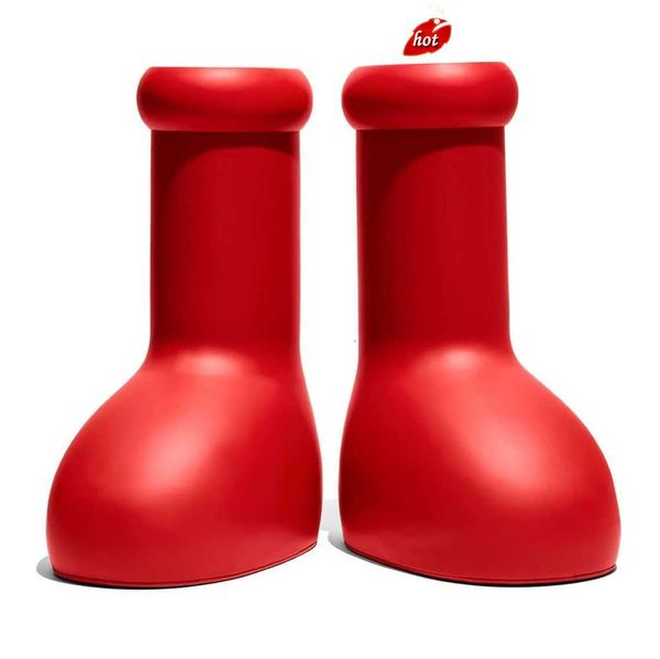 2023 mschf men women rain boots designers big red boot thick bottom non-slip booties rubber platform bootie fashion astro boy size 35-44 ka, Black
2023 mschf men women rain boots designers big red boot thick bottom non-slip booties rubber platform bootie fashion astro boy size 35-44 ka, Black