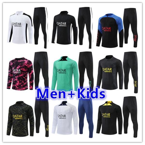 22 23 24 psgs mens kids tracksuits kit 2022 2023 2024 psgs men football training suit soccer tracksuit kits jacket jogging sets survetement, Black
22 23 24 psgs mens kids tracksuits kit 2022 2023 2024 psgs men football training suit soccer tracksuit kits jacket jogging sets survetement, Black