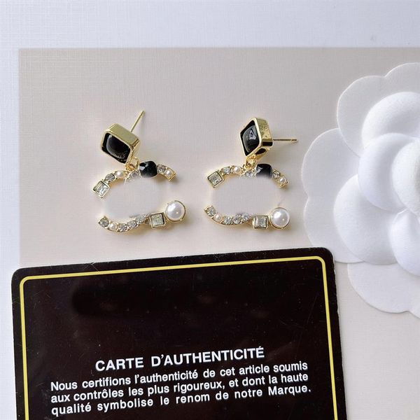 18k gold plated earrings charm earings design fashionable letters for women earrings luxury designer jewelry locks couples family 329p, Golden
18k gold plated earrings charm earings design fashionable letters for women earrings luxury designer jewelry locks couples family 329p, Golden