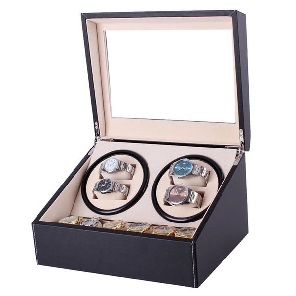 mechanical watch winders black pu leather automatic storage box collection watch display jewelry us plug winder box243k
mechanical watch winders black pu leather automatic storage box collection watch display jewelry us plug winder box243k