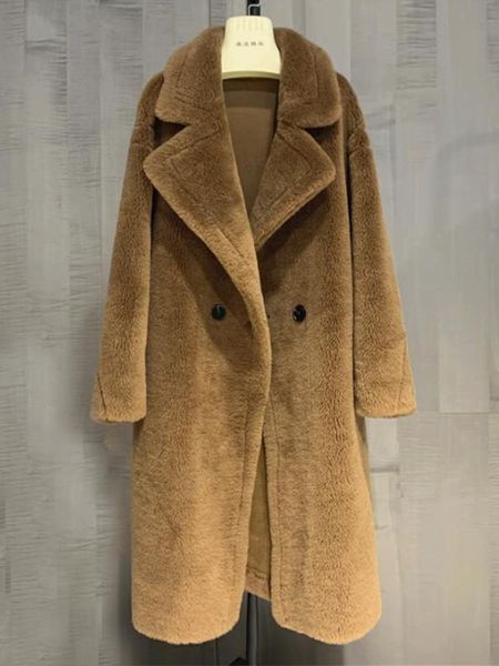 fur winter jacket women real fur coat 100% wool woven fabric thick warm outerwear oversize fashion streetwear teddy bear coats, Black
fur winter jacket women real fur coat 100% wool woven fabric thick warm outerwear oversize fashion streetwear teddy bear coats, Black