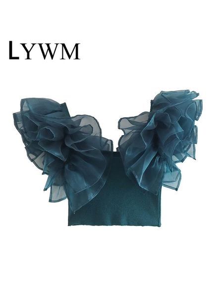 t-shirt lywm women fashion solid hard yarn patchwork knitted tank vintage square collar female chic lady crop top, White
t-shirt lywm women fashion solid hard yarn patchwork knitted tank vintage square collar female chic lady crop top, White