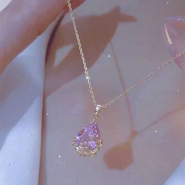 pendant necklaces temperament inlaid zircon crystal necklace suitable for personalized women stainless steel collarbone chain necklace jewel, Silver
pendant necklaces temperament inlaid zircon crystal necklace suitable for personalized women stainless steel collarbone chain necklace jewel, Silver