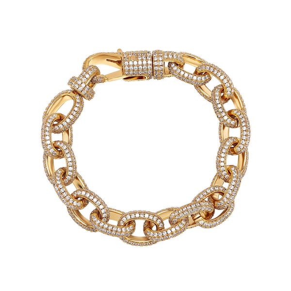 male15mm oval o-shaped chain cuban link bracelet necklace hip hop jewelry mens full diamond chanis bracelets for men 14k gold iced out cubic, Black
male15mm oval o-shaped chain cuban link bracelet necklace hip hop jewelry mens full diamond chanis bracelets for men 14k gold iced out cubic, Black