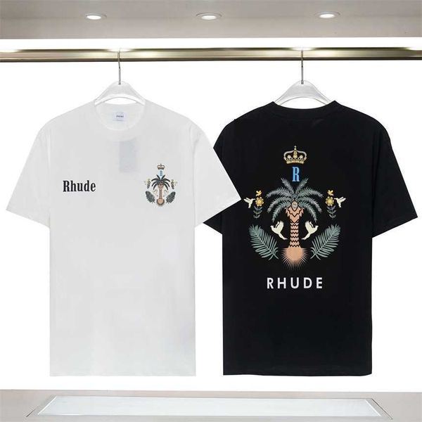 30% off fashion rhude micro label island coconut tree printing short t-shirt for men and women street loose half sleeve, White;black
30% off fashion rhude micro label island coconut tree printing short t-shirt for men and women street loose half sleeve, White;black