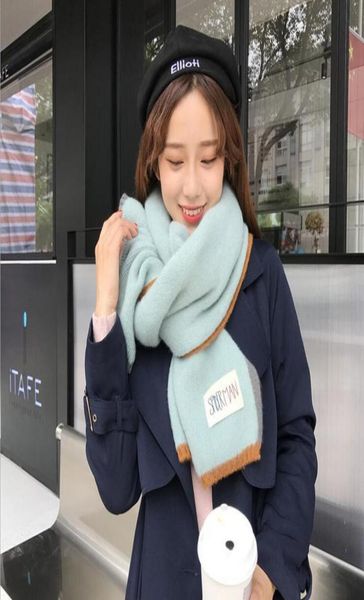 2018 new winter scarf women blanket plaid scarf long fashion cowl neck warm cashmere shawl knitted scarves female tippet bufanda t7350001, Blue;gray
2018 new winter scarf women blanket plaid scarf long fashion cowl neck warm cashmere shawl knitted scarves female tippet bufanda t7350001, Blue;gray