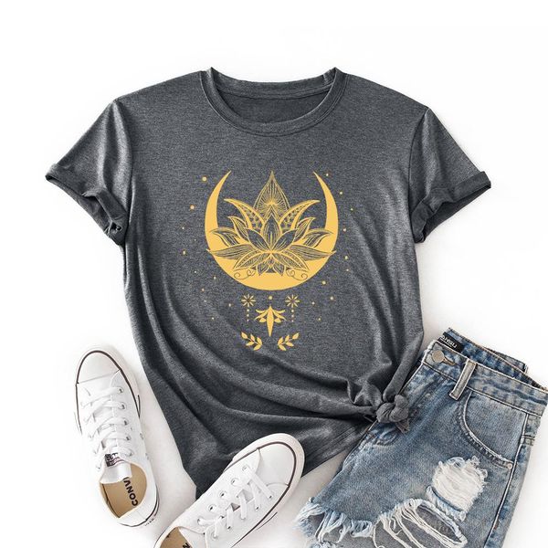 t-shirt galaxy lotus summer women tshirts crew neck short sleeve casual flower graphic tee shirt female clothes, White
t-shirt galaxy lotus summer women tshirts crew neck short sleeve casual flower graphic tee shirt female clothes, White